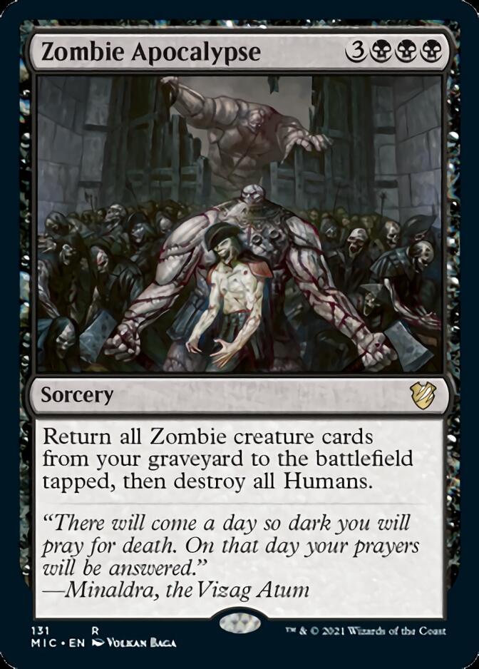 Zombie Apocalypse [Innistrad: Midnight Hunt Commander] | Gate City Games LLC