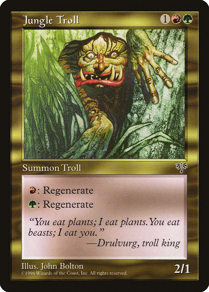Jungle Troll [Mirage] | Gate City Games LLC