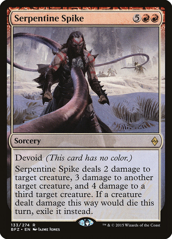 Serpentine Spike [Battle for Zendikar] | Gate City Games LLC