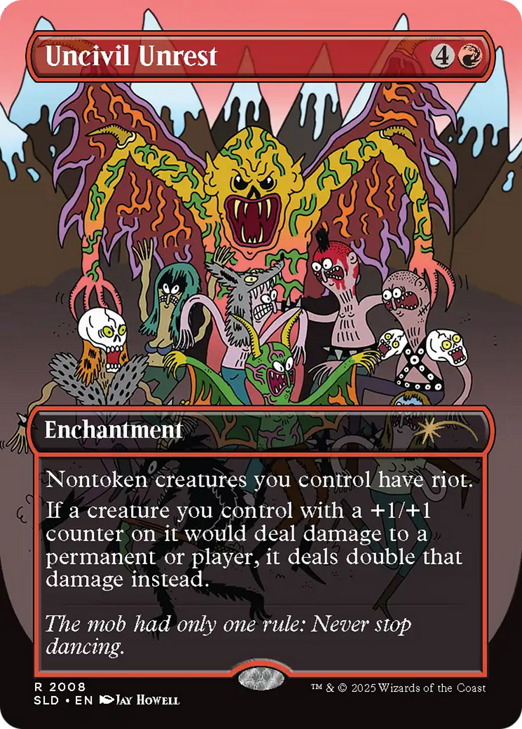 Uncivil Unrest (Rainbow Foil) [Secret Lair Drop Series] | Gate City Games LLC