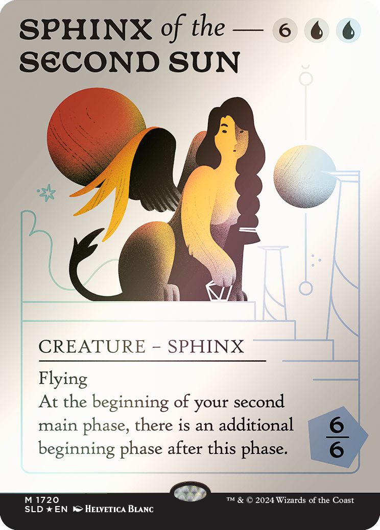 Sphinx of the Second Sun (Rainbow Foil) [Secret Lair Drop Series] | Gate City Games LLC