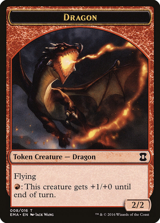 Dragon Token [Eternal Masters Tokens] | Gate City Games LLC