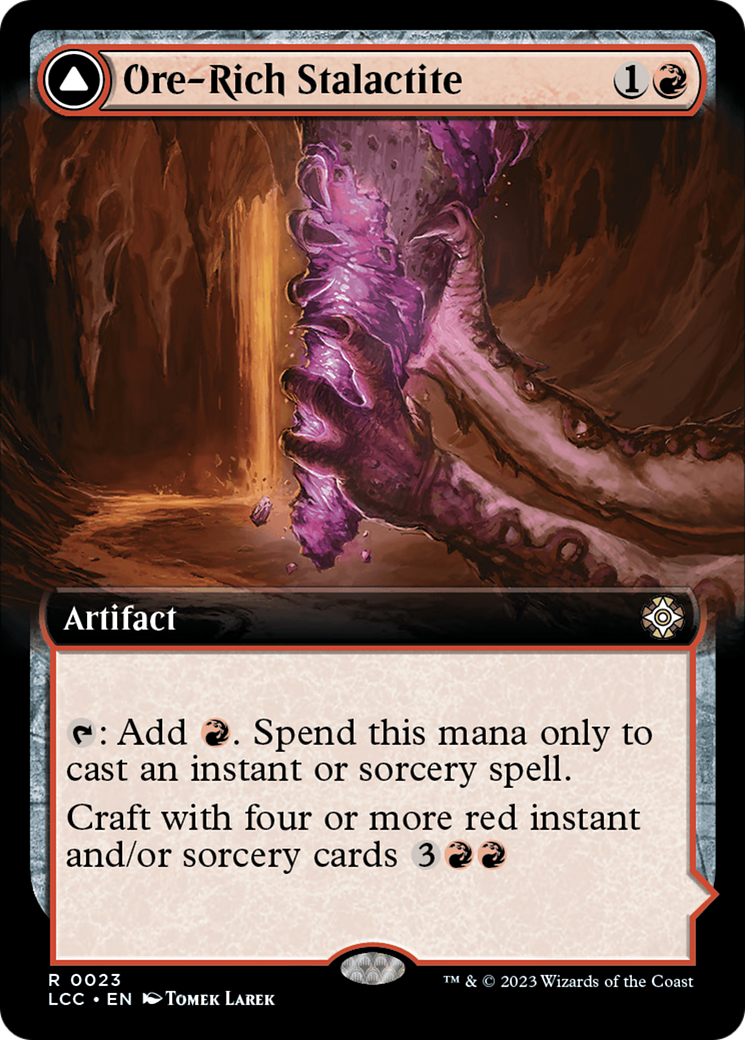 Ore-Rich Stalactite (Extended Art) [The Lost Caverns of Ixalan Commander] | Gate City Games LLC