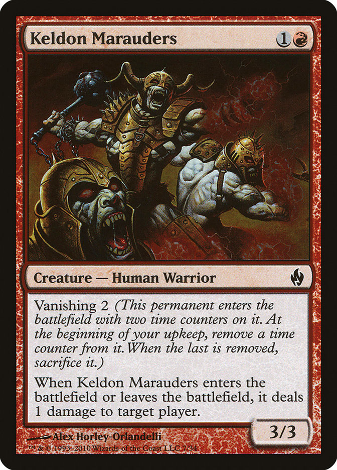 Keldon Marauders [Premium Deck Series: Fire and Lightning] | Gate City Games LLC