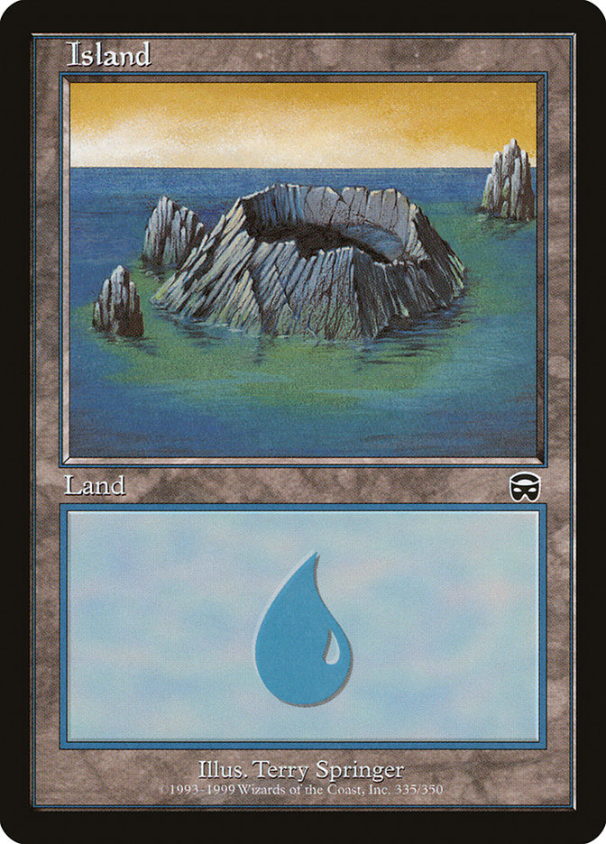 Island (335) [Mercadian Masques] | Gate City Games LLC