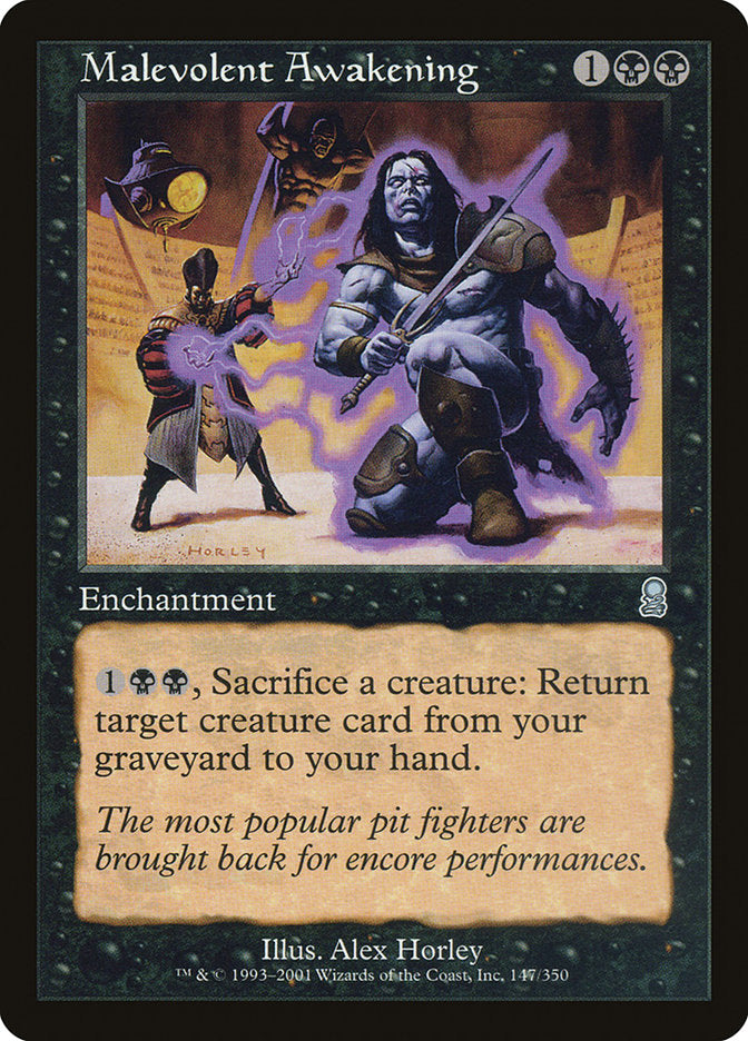 Malevolent Awakening [Odyssey] | Gate City Games LLC