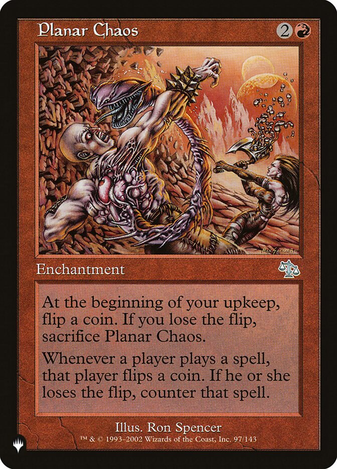 Planar Chaos [Secret Lair: Heads I Win, Tails You Lose] | Gate City Games LLC