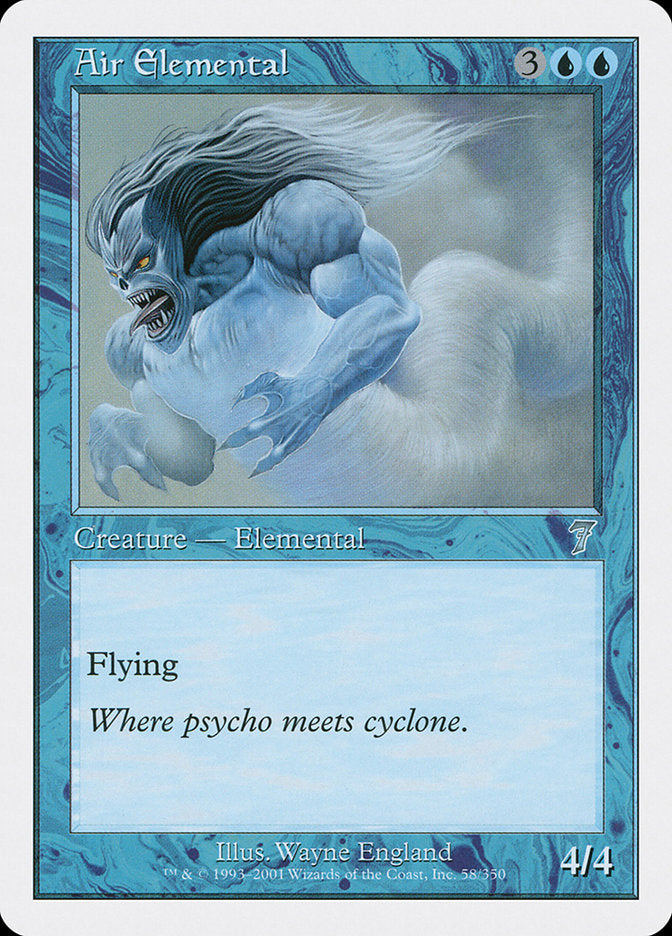 Air Elemental [Seventh Edition] | Gate City Games LLC