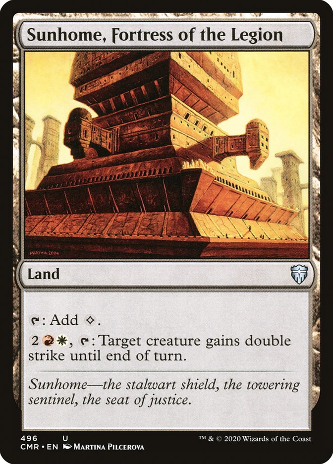 Sunhome, Fortress of the Legion [Commander Legends] | Gate City Games LLC