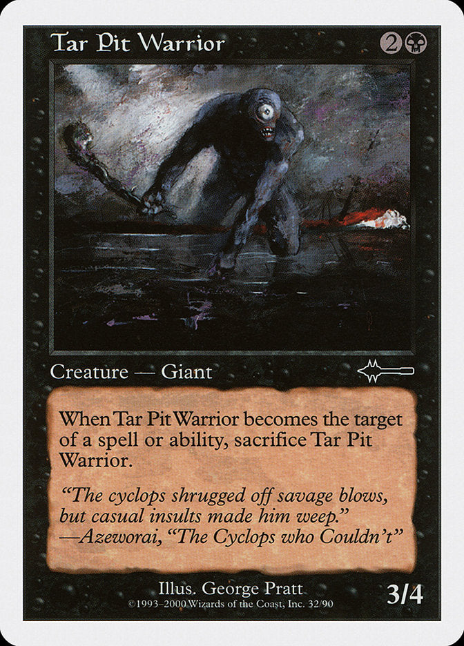 Tar Pit Warrior [Beatdown] | Gate City Games LLC