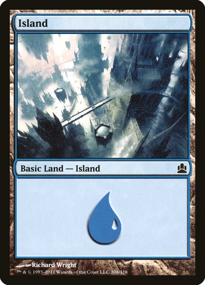 Island (306) [Commander 2011] | Gate City Games LLC