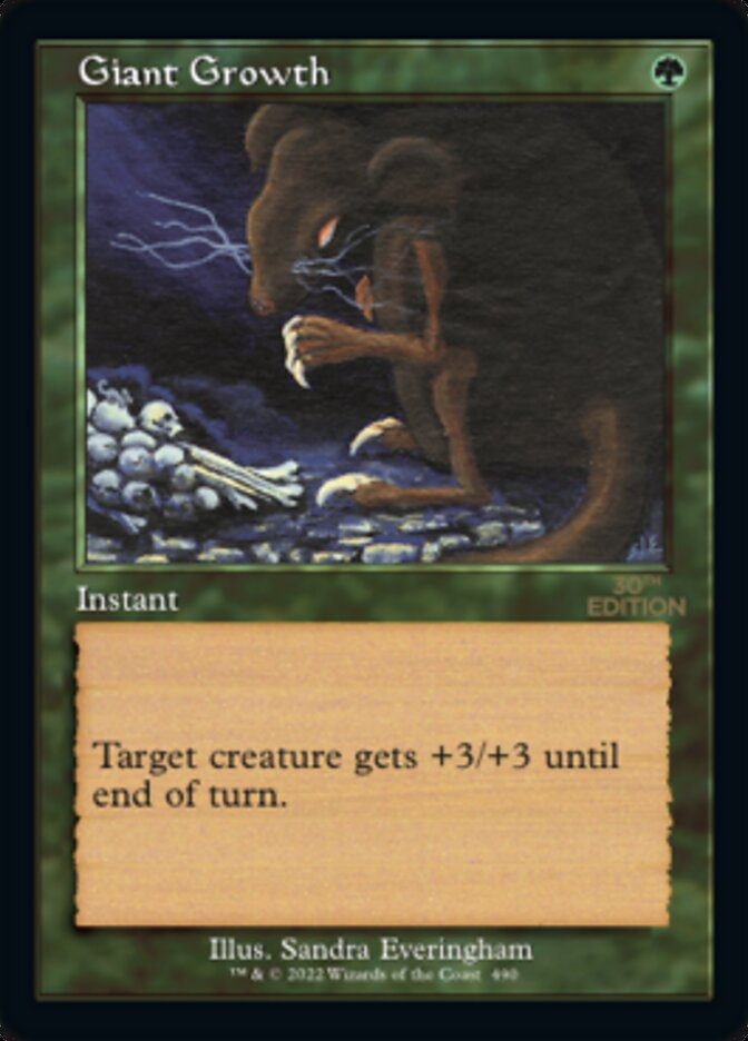 Giant Growth (Retro) [30th Anniversary Edition] | Gate City Games LLC