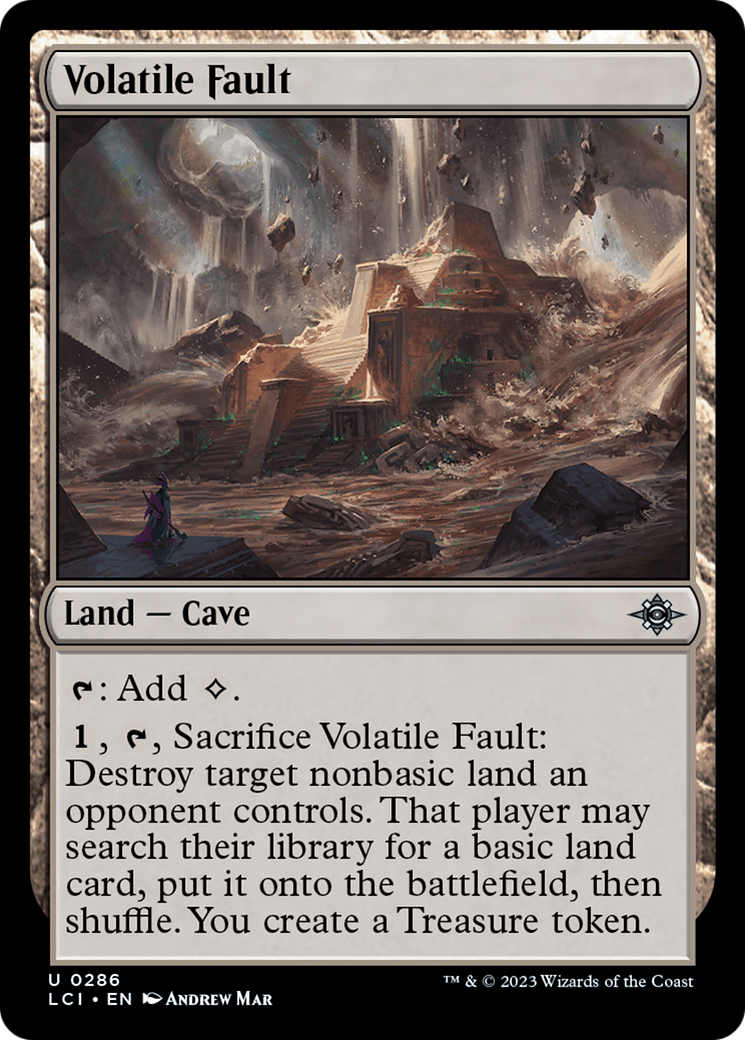 Volatile Fault [The Lost Caverns of Ixalan] | Gate City Games LLC