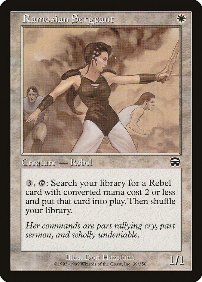 Ramosian Sergeant [Mercadian Masques] | Gate City Games LLC