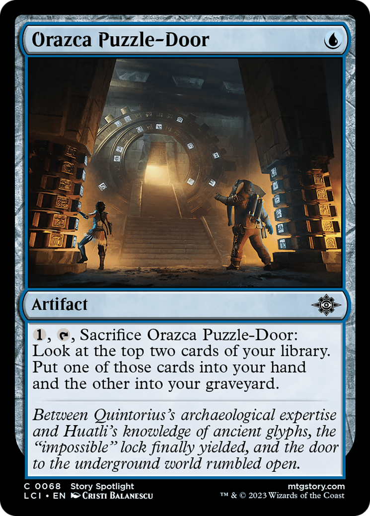 Orazca Puzzle-Door [The Lost Caverns of Ixalan] | Gate City Games LLC
