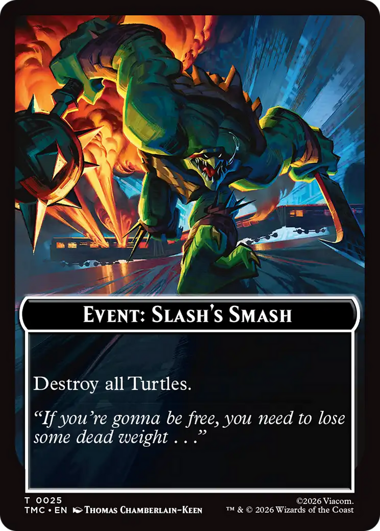 Event: Slash's Smash [Teenage Mutant Ninja Turtles Commander Tokens] | Gate City Games LLC