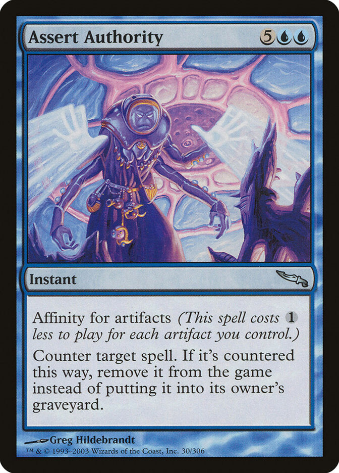 Assert Authority [Mirrodin] | Gate City Games LLC