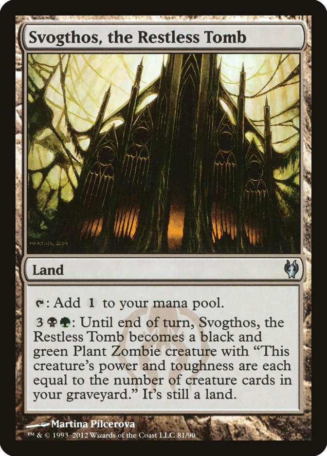 Svogthos, the Restless Tomb [Duel Decks: Izzet vs. Golgari] | Gate City Games LLC