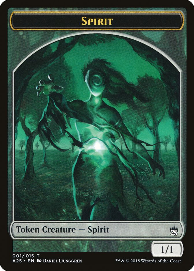 Spirit Token (001/015) [Masters 25 Tokens] | Gate City Games LLC