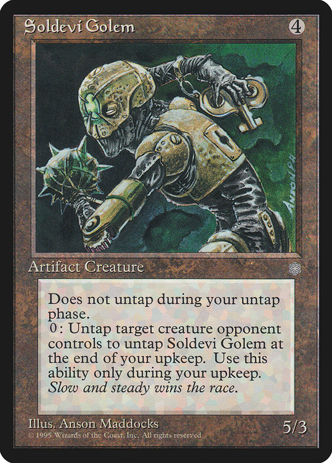 Soldevi Golem [Ice Age] | Gate City Games LLC
