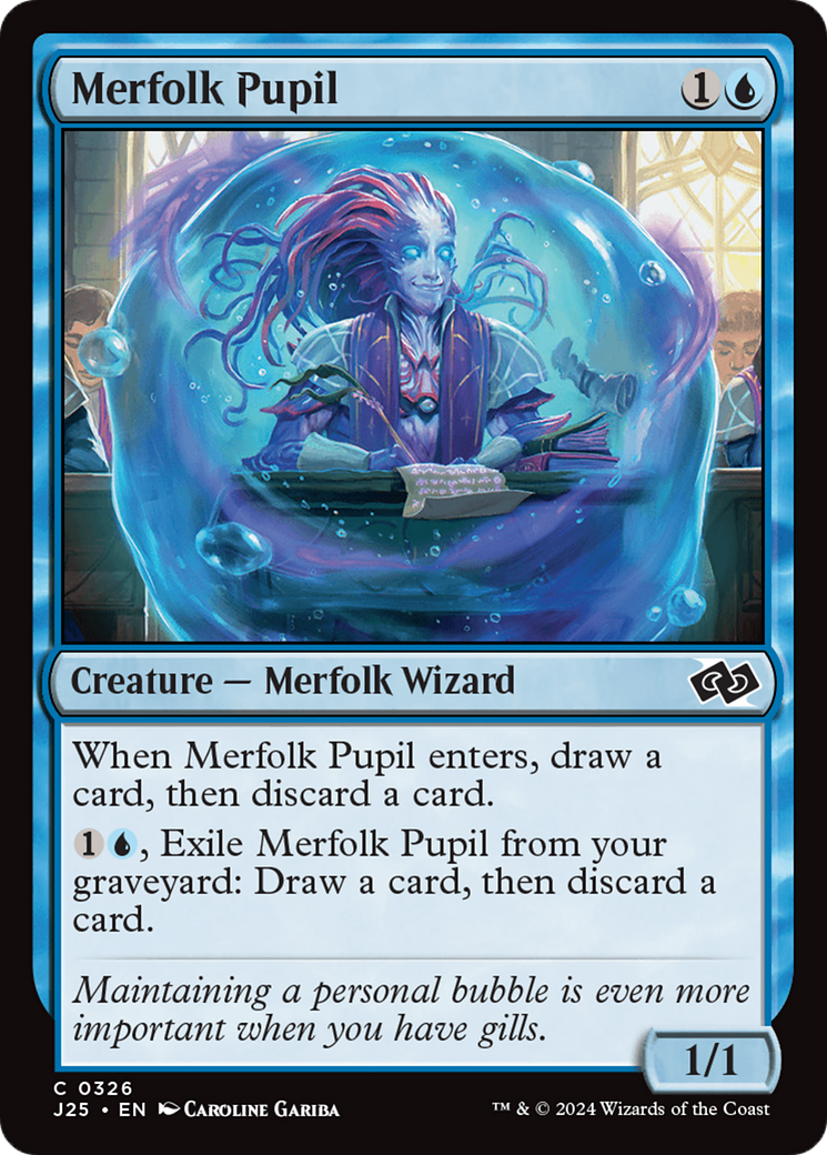 Merfolk Pupil [Foundations Jumpstart] | Gate City Games LLC