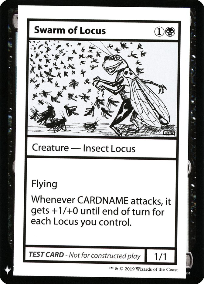Swarm of Locus [Mystery Booster Playtest Cards] | Gate City Games LLC