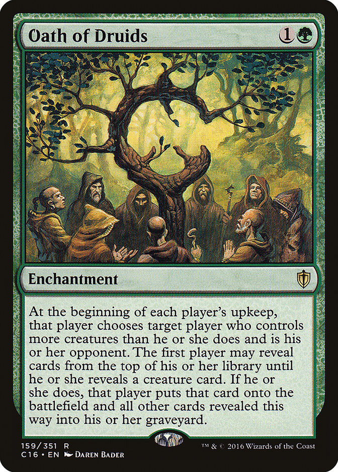 Oath of Druids [Commander 2016] | Gate City Games LLC