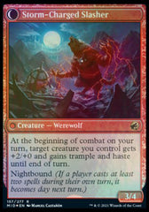 Reckless Stormseeker // Storm-Charged Slasher [Innistrad: Midnight Hunt Prerelease Promos] | Gate City Games LLC