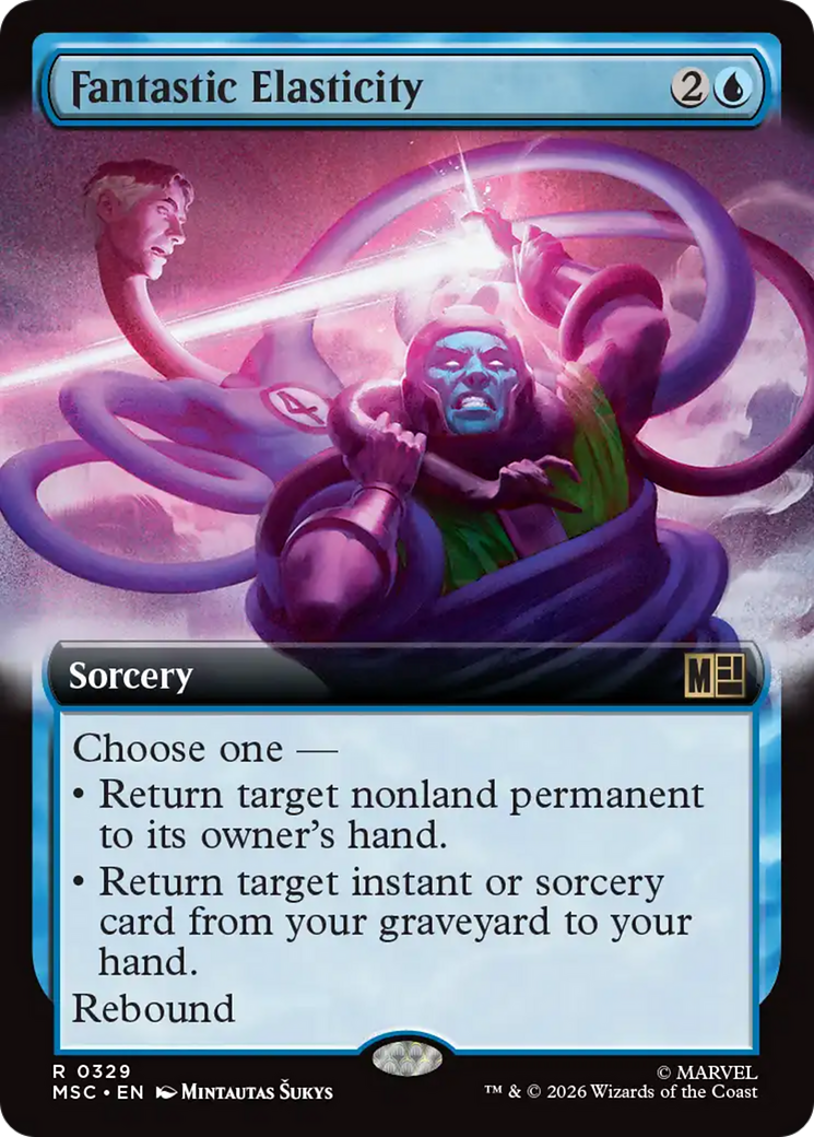 Fantastic Elasticity (Extended Art) [Marvel Super Heroes Commander] | Gate City Games LLC