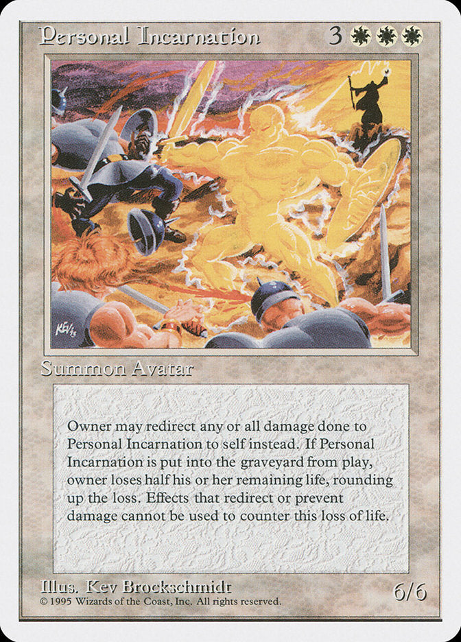 Personal Incarnation [Fourth Edition] | Gate City Games LLC