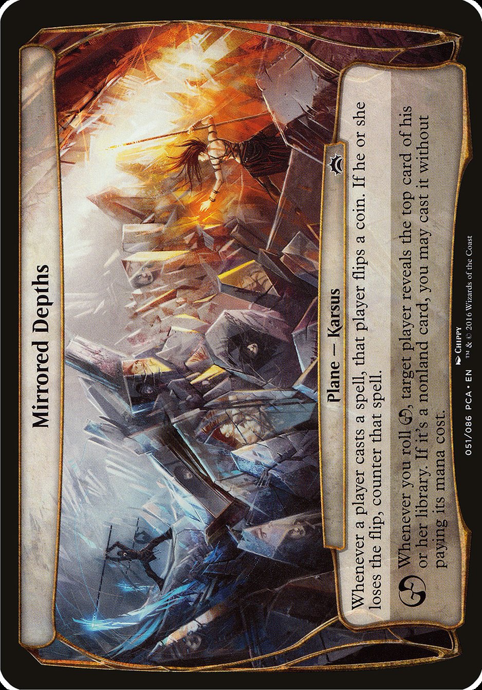 Mirrored Depths (Planes) [Planechase Anthology Planes] | Gate City Games LLC
