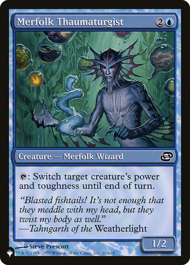 Merfolk Thaumaturgist [The List] | Gate City Games LLC