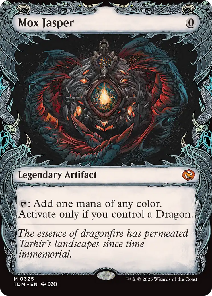 Mox Jasper (Showcase) [Tarkir: Dragonstorm] | Gate City Games LLC