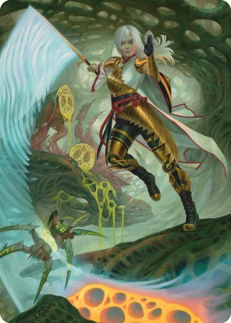 The Eternal Wanderer Art Card [Phyrexia: All Will Be One Art Series] | Gate City Games LLC