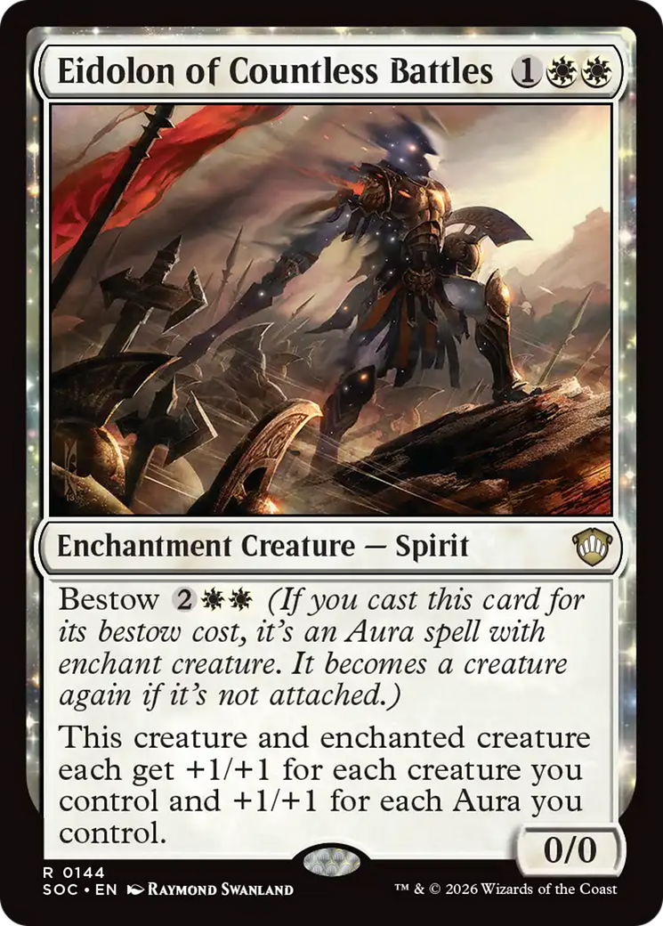 Eidolon of Countless Battles [Secrets of Strixhaven Commander] | Gate City Games LLC