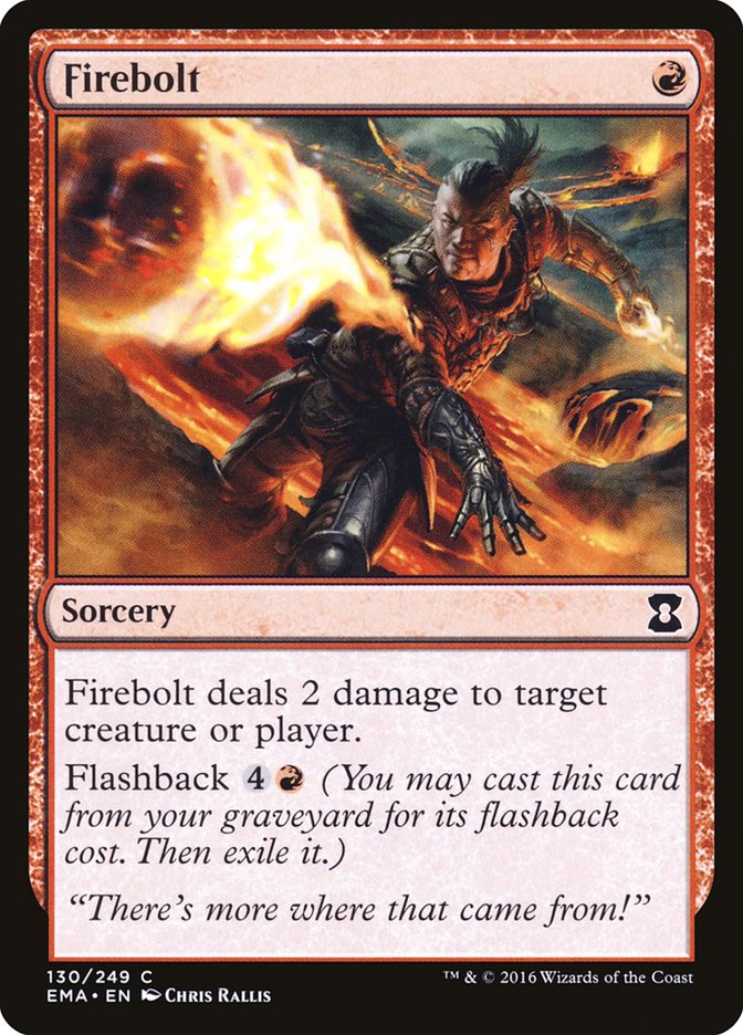 Firebolt [Eternal Masters] | Gate City Games LLC