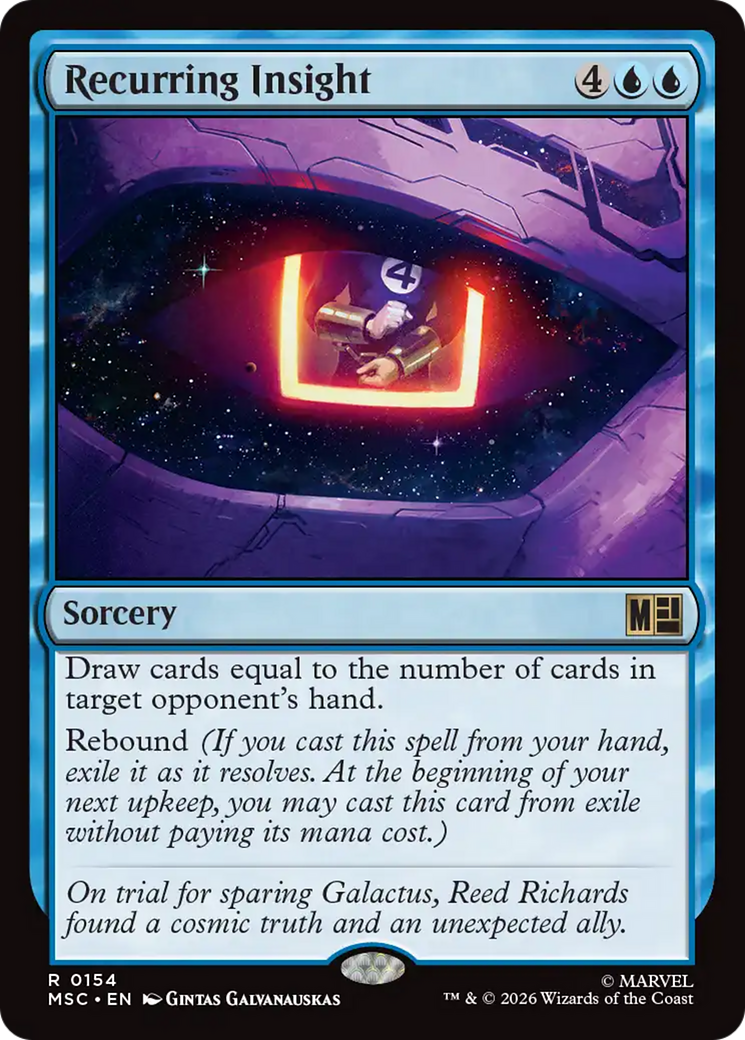 Recurring Insight [Marvel Super Heroes Commander] | Gate City Games LLC