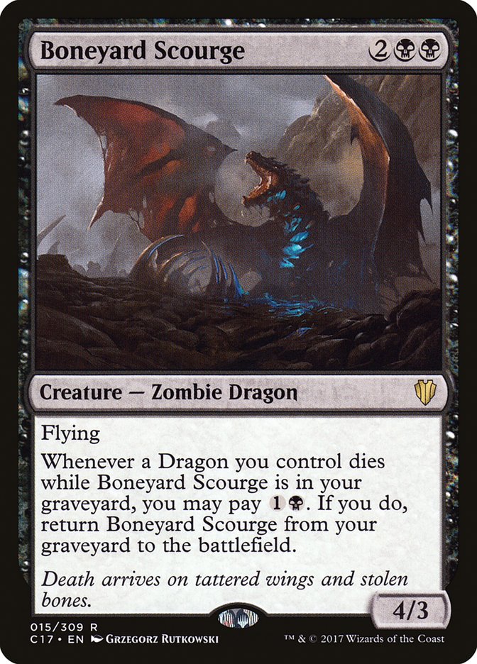 Boneyard Scourge [Commander 2017] | Gate City Games LLC