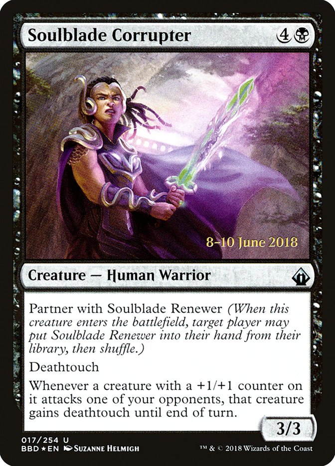 Soulblade Corrupter [Battlebond Prerelease Promos] | Gate City Games LLC