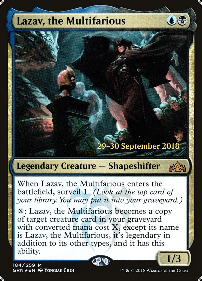 Lazav, the Multifarious [Guilds of Ravnica Prerelease Promos] | Gate City Games LLC