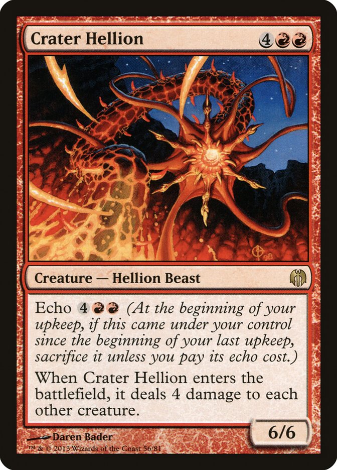 Crater Hellion [Duel Decks: Heroes vs. Monsters] | Gate City Games LLC