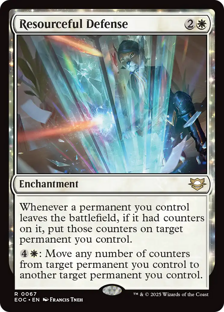 Resourceful Defense [Edge of Eternities Commander] | Gate City Games LLC