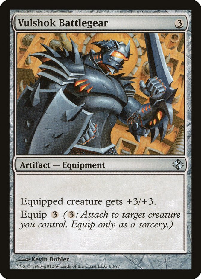 Vulshok Battlegear [Duel Decks: Venser vs. Koth] | Gate City Games LLC