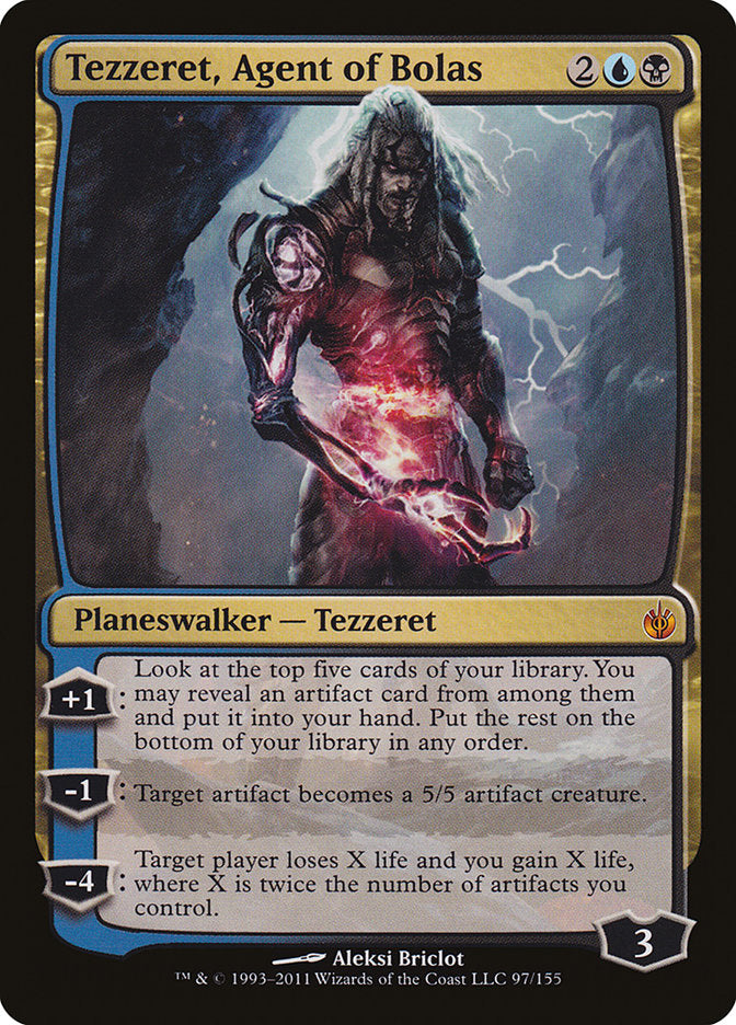 Tezzeret, Agent of Bolas [Mirrodin Besieged] | Gate City Games LLC
