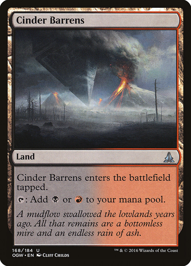 Cinder Barrens [Oath of the Gatewatch] | Gate City Games LLC