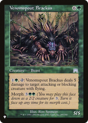 Venomspout Brackus [The List Reprints] | Gate City Games LLC