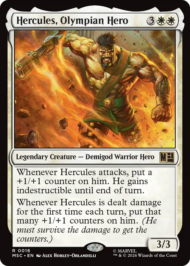 Hercules, Olympian Hero [Marvel Super Heroes Commander] | Gate City Games LLC