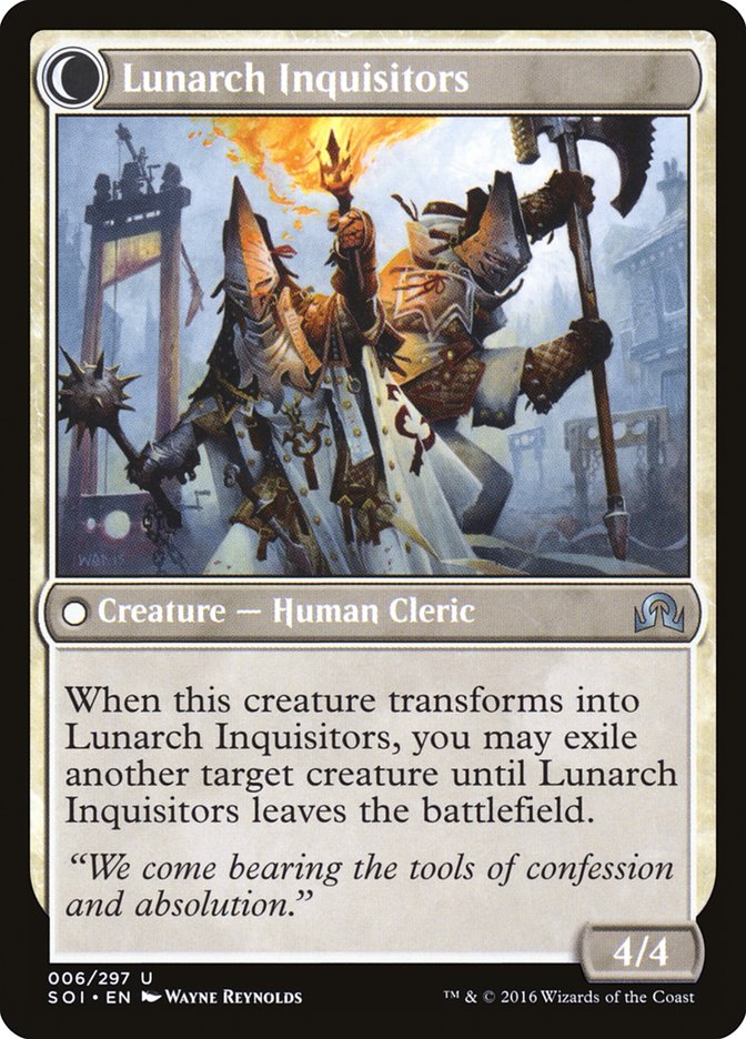 Avacynian Missionaries // Lunarch Inquisitors [Shadows over Innistrad] | Gate City Games LLC