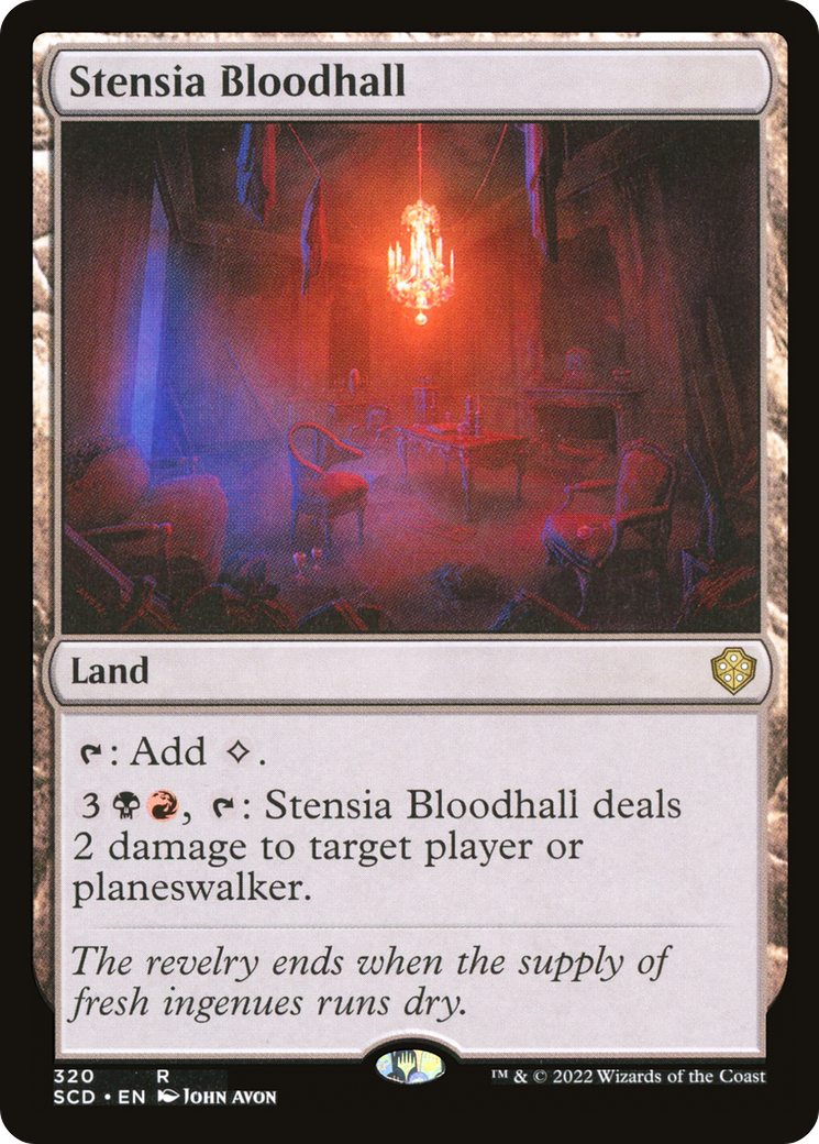 Stensia Bloodhall [Starter Commander Decks] | Gate City Games LLC
