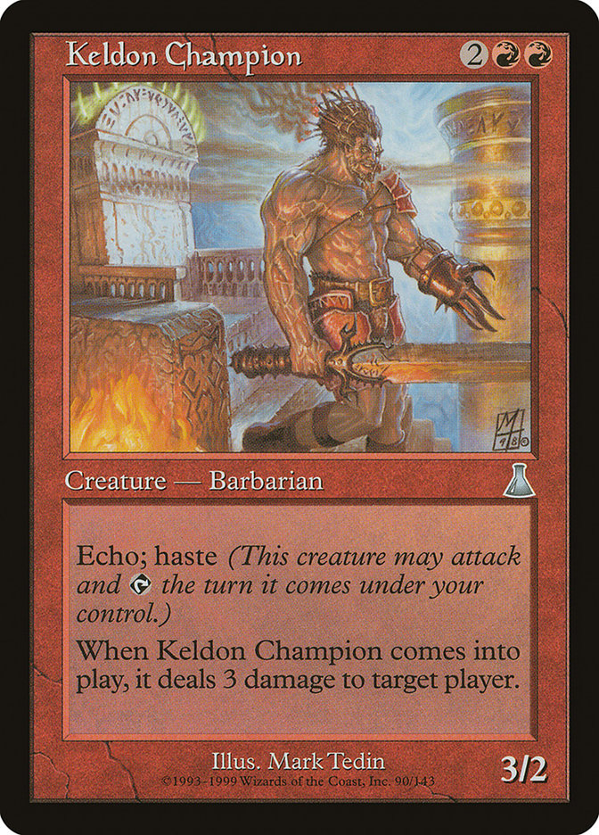 Keldon Champion [Urza's Destiny] | Gate City Games LLC